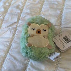 COPY - Slumberkins, Hedgehog Mini in Silken Clover, NWT. (Spring 2022)